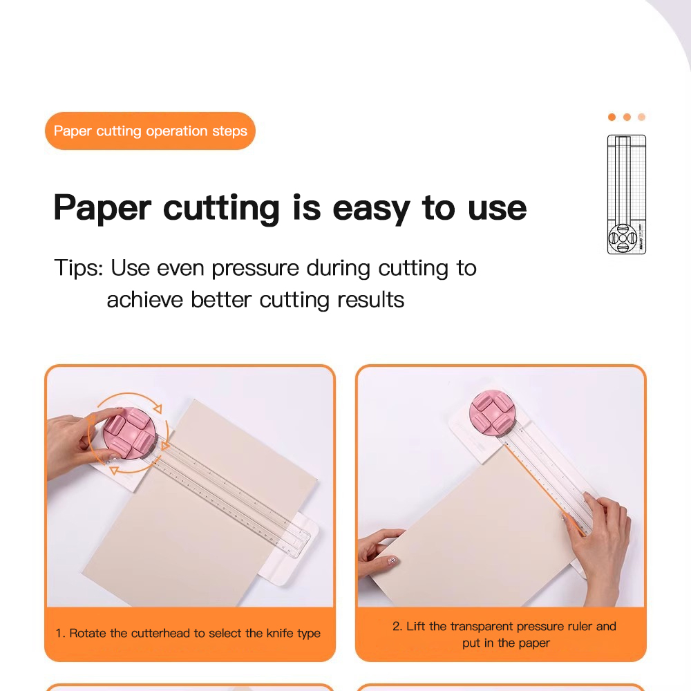 1pcs Mini Paper Trimmer Paper  - Art Craft Paper recension och pris