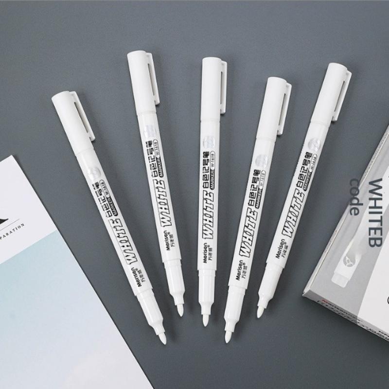 12pcs/Box Permanent White Mark - Box Art And Craft recension och pris