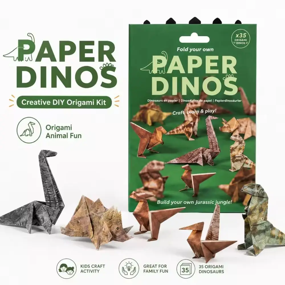 Creative DIY Paper Cats 50 She - Art Craft Dinosaurs recension och pris