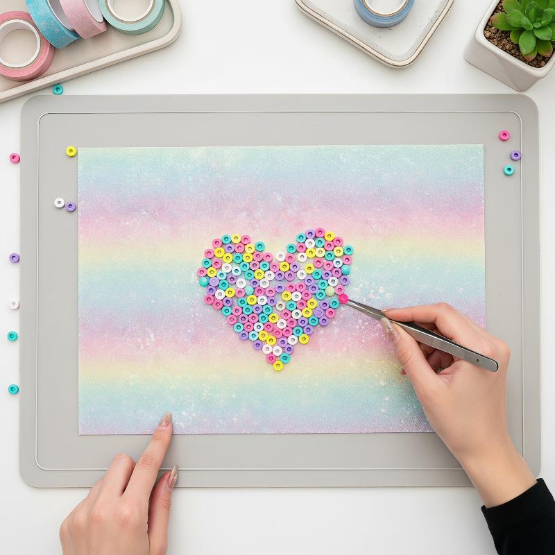 Gradient Glitter Fuse Bead Iro - Art Craft Paper recension och pris