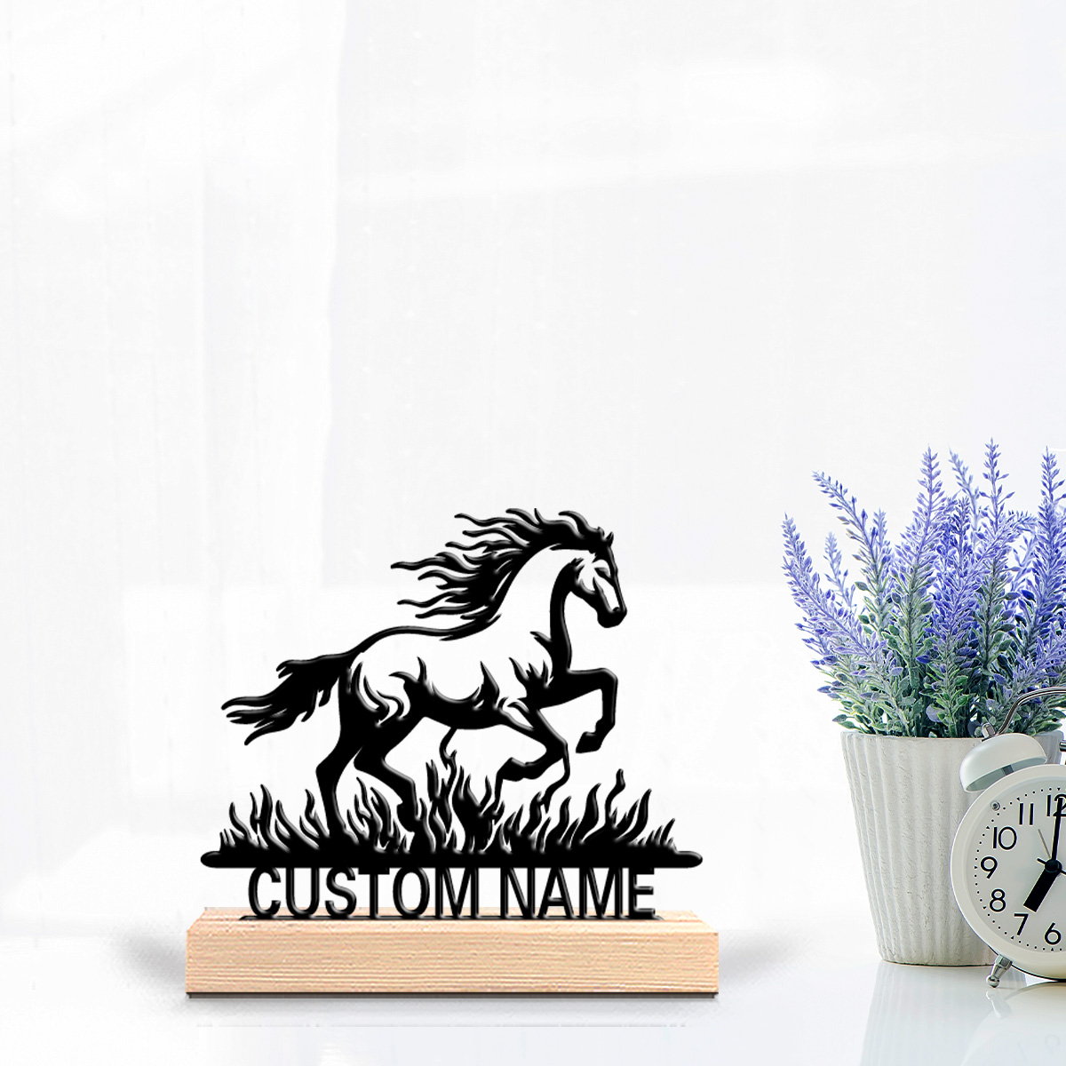 1pc Simple horse Customized Te - Art Craft Horse recension och pris