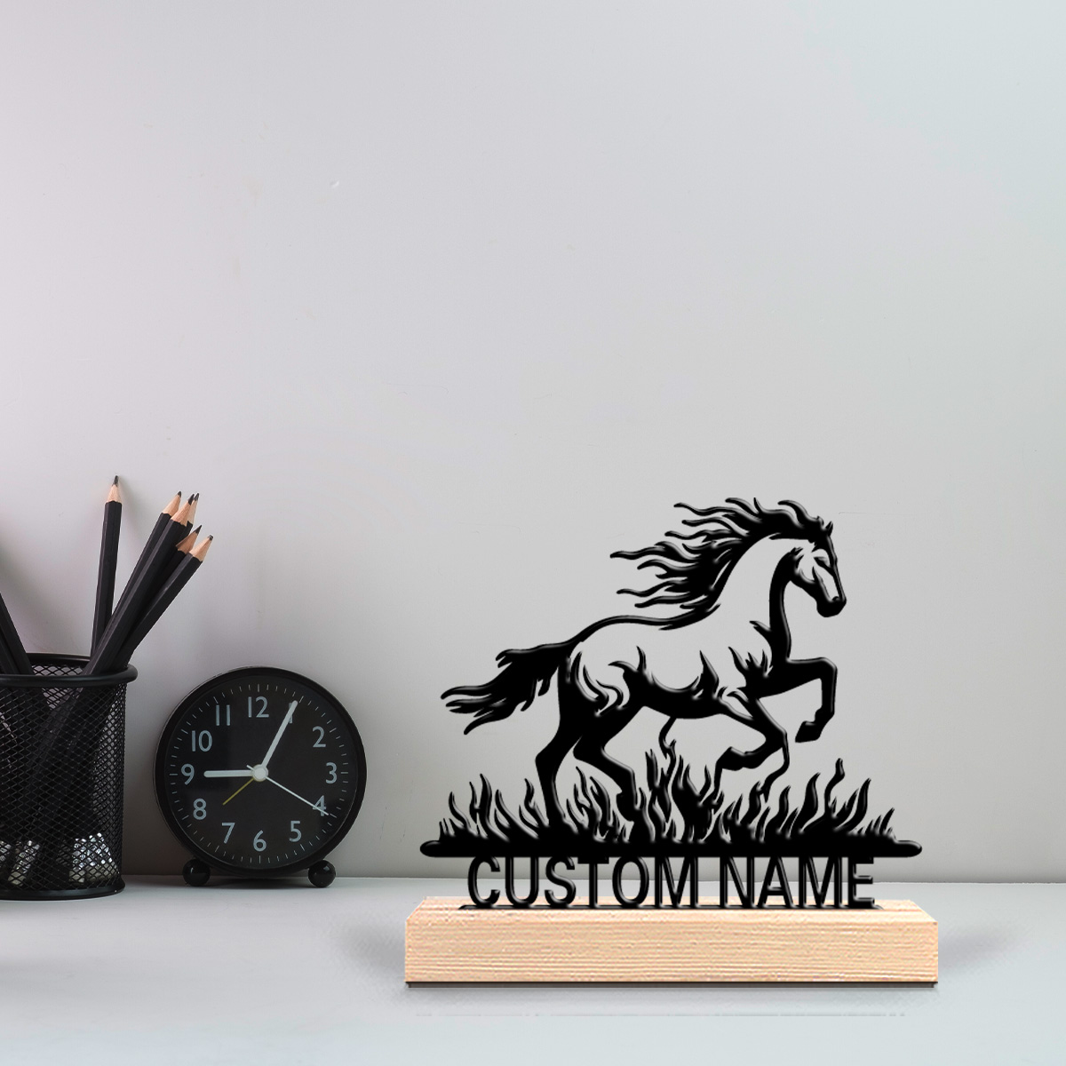 1pc Simple horse Customized Te - Art Craft Horse recension och pris