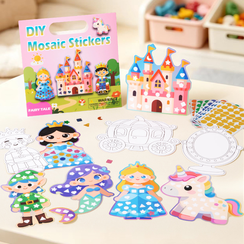 2-in-1 DIY Mosaic Sticker & Co - Art Craft Dinosaurs recension och pris