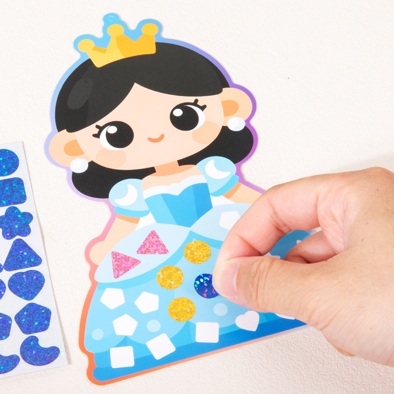 2-in-1 DIY Mosaic Sticker & Co - Art Craft Dinosaurs recension och pris