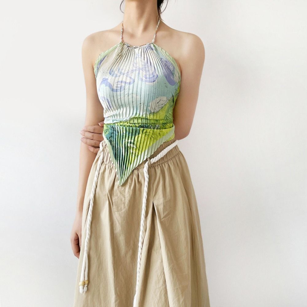 Fashion Aesthetic Print Bandag - Silk Painting Dye recension och pris