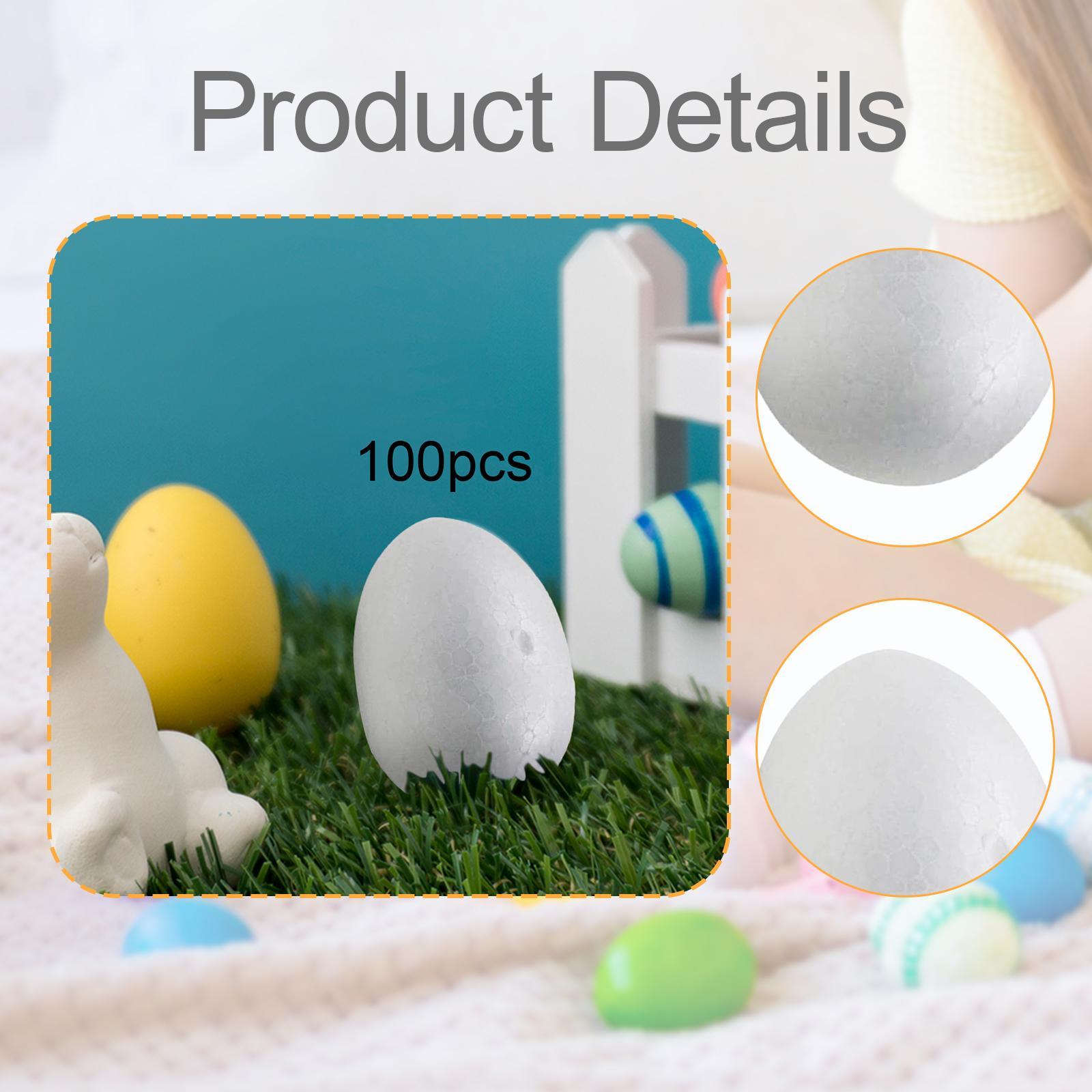 Foam Easter Eggs White Craft D - Art Craft For Kindergarten recension och pris