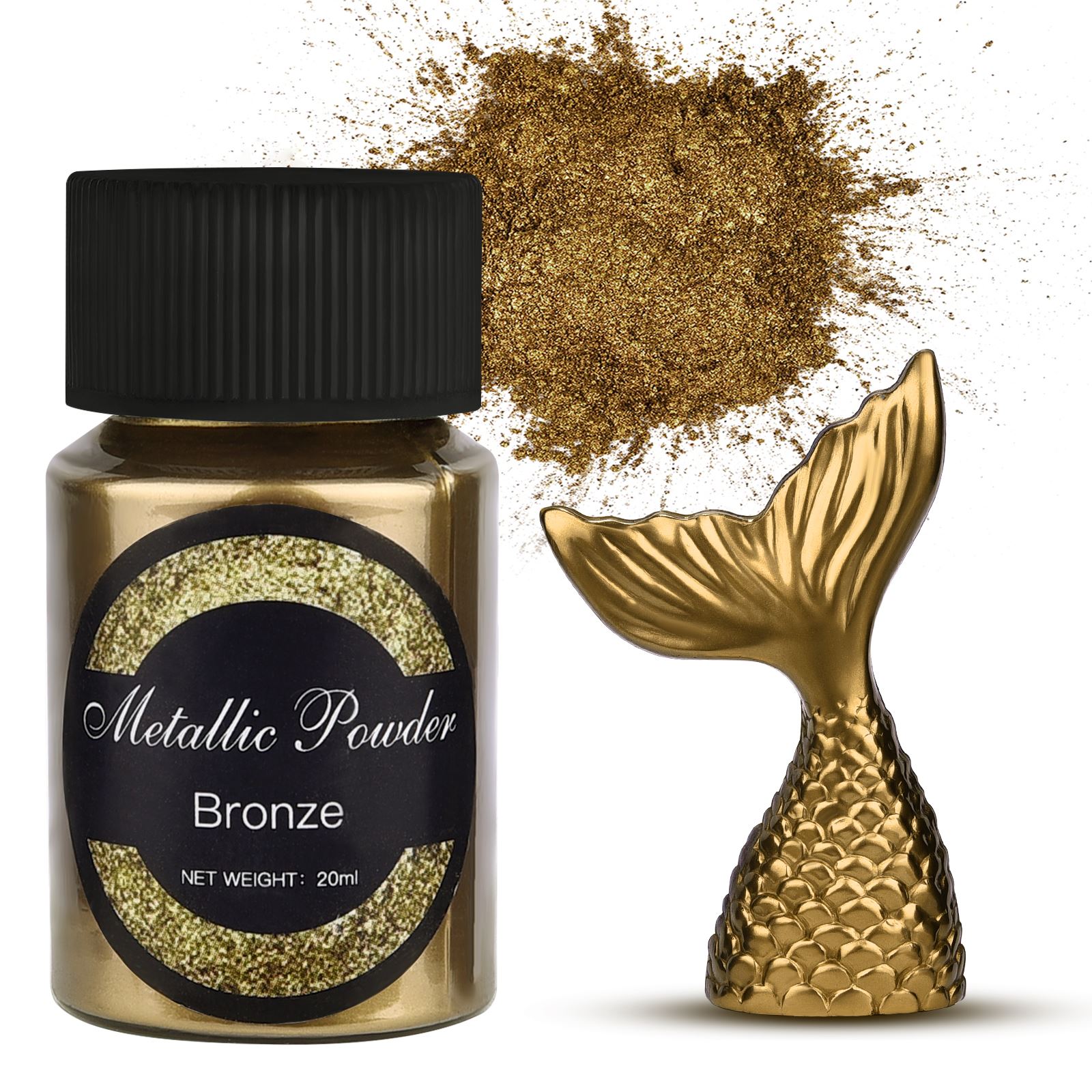 20ml/Bottle Metallic Glitter P - Resin Pigment Powder recension och pris