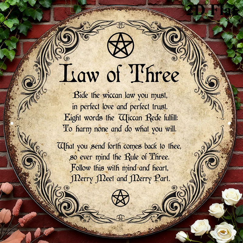 CIFBUY Vintage Wicca Triple Go - Art & Craft Kids Salon recension och pris