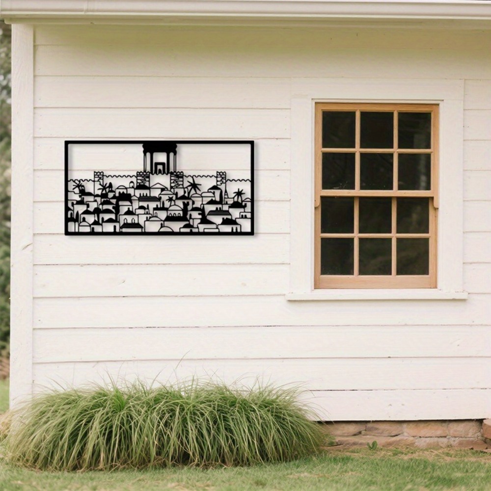 CIFBUY Metal Wall Art Jerusale - Art & Craft Kids Salon recension och pris