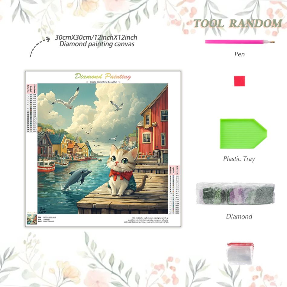 CHENISTORY Cat Diamond Paintin - Art Craft Ideas For Adults recension och pris